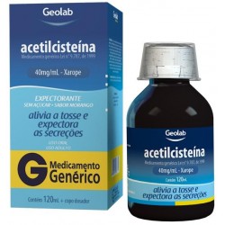 Acetilcisteina 40mg Ad 120ml Geolab