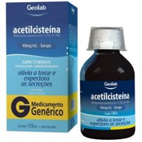 Acetilcisteina 40mg Ad 120ml Geolab