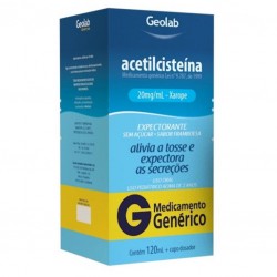 Acetilcisteina 20mg Inf 120ml Geolab