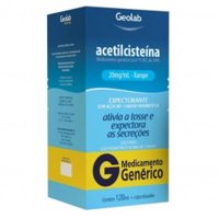 Acetilcisteina 20mg Inf 120ml Geolab